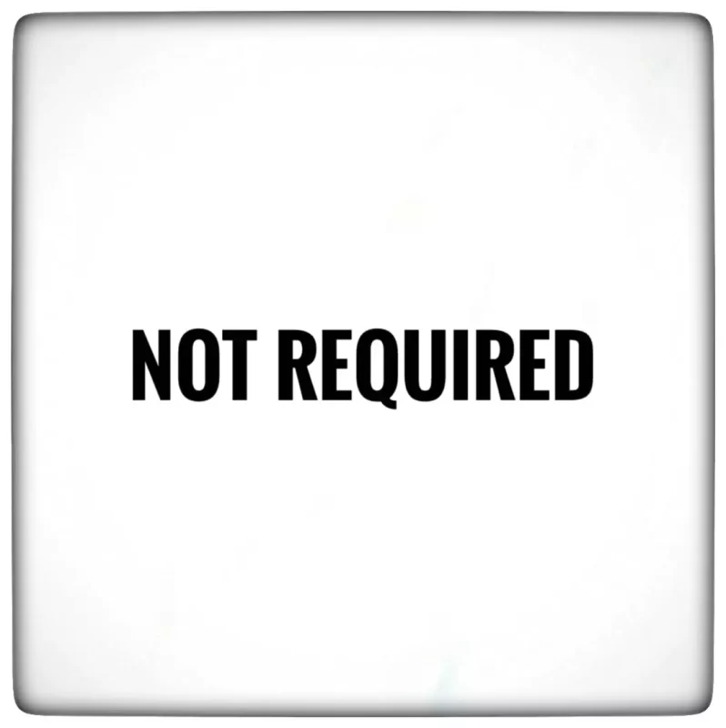 Tap Holes Not Required