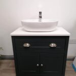 Painted bathroom vanity unit from Osprey-Furniture.com