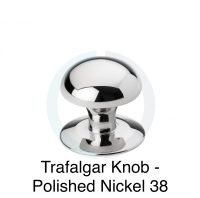Trafalgar Knob - Polished Nickel 38