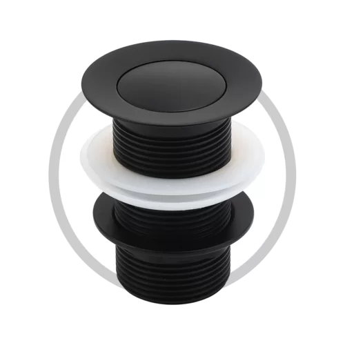 Black Click Clack Basin Waste