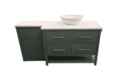 Norton Painted Combination WC Vanity Unit | Single Sit-On Basin