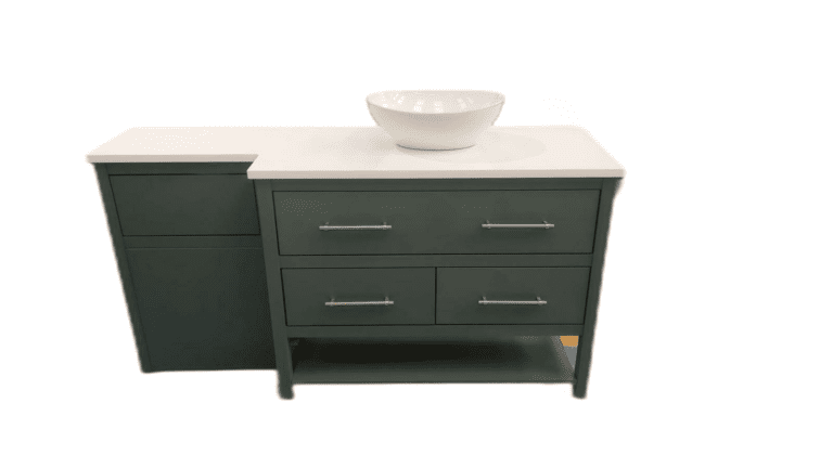 Norton Painted Combination WC Vanity Unit | Single Sit-On Basin