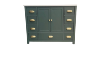 Hereford Painted Vanity Unit | Fitted with Inset Ceramic Basin