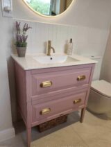 Beverly Painted Vanity Unit | Inset Ceramic Basin