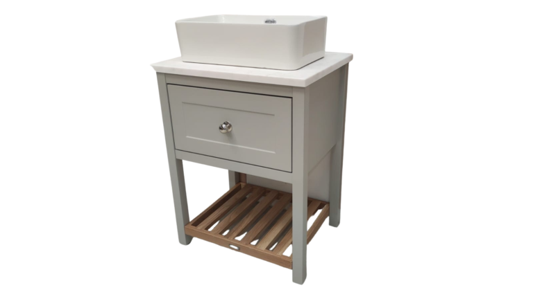 Rome Painted Bathroom Vanity Unit | Single Sit-On Basin