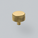Barrington Knob - 32mm Brushed Satin Brass