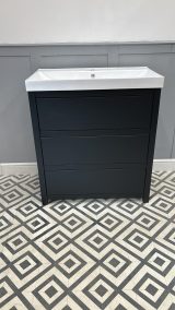 Norton Chest Painted Vanity Unit | Single Inset Ceramic Basin