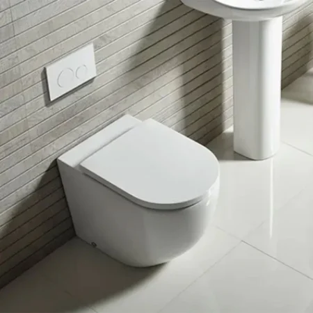 Tavistock Orbit 365mm Back to Wall Toilet Pan - White