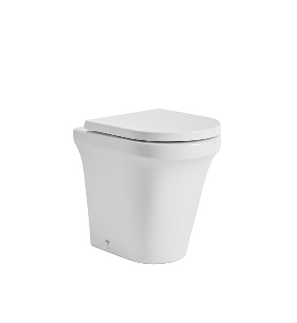 Tavistock Aerial Back to Wall Toilet Pan - White