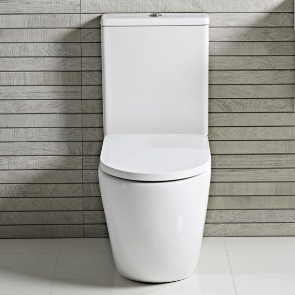 Tavistock Orbit 370mm Close Coupled Toilet Pan - White