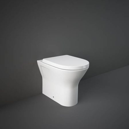 RAK Ceramics Resort Comfort Height Back to Wall WC Pan - White