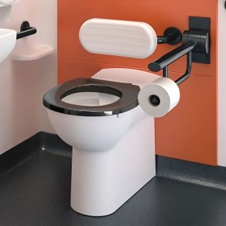 Armitage Shanks Contour 21+ 70cm Projection Back-To-Wall Rimless Toilet Bowl With Horizontal Outlet And Anti-Microbial Glaze