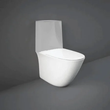 RAK Ceramics Sensation Rimless Water Closet Back to Wall WC Pan - White
