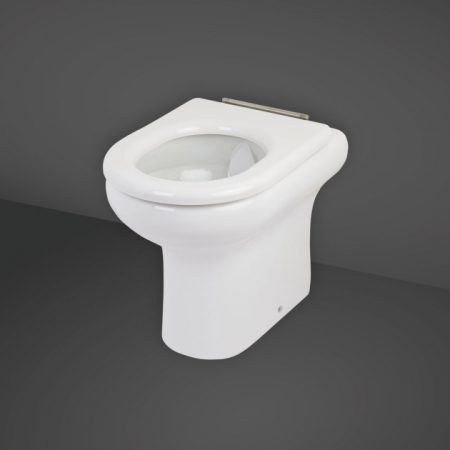 RAK Ceramics Compact Rimless Back to Wall Pan - White