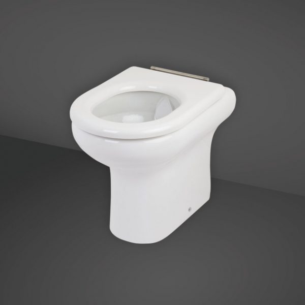 RAK Ceramics Compact Rimless Back to Wall Pan - White