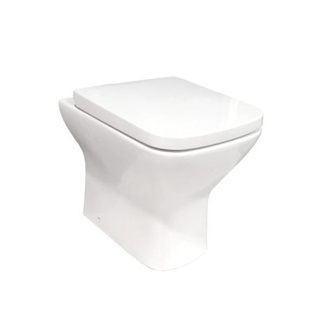 Scudo Porto Rimless Back to wall Pan & Seat