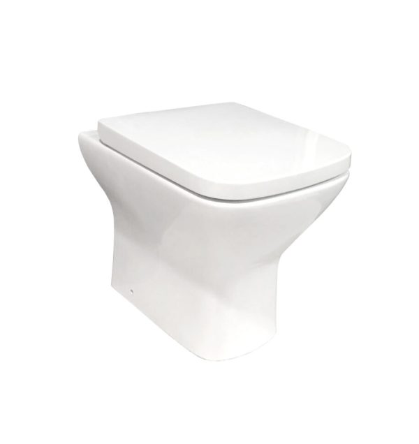 Scudo Porto Rimless Back to wall Pan & Seat