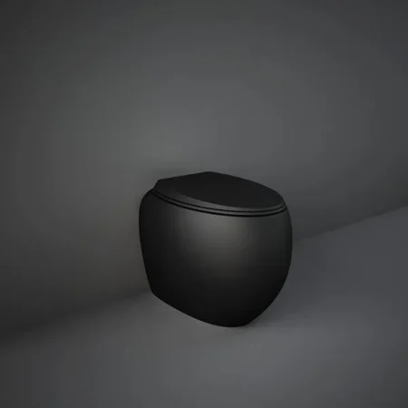 RAK Ceramics Cloud Back to Wall WC Pan - Black