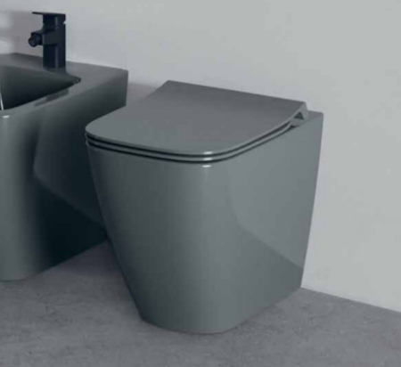 Ideal Standard i.life B Back To Wall Toilet Bowel - Gloss Grey